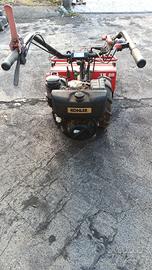 Motocoltivatore con trincia