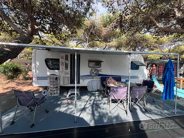 Roulotte Hobby Excellence doppio asse