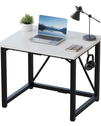 JUMMICO Scrivania  100 × 50 cm Tavolo - Nero