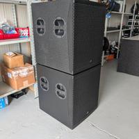 COPPIA Subwoofer Attivi 18" Audibax Mahnattan Pro