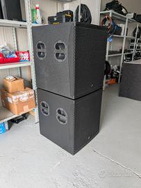 COPPIA Subwoofer Attivi 18" Audibax Mahnattan Pro