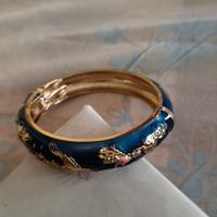 bracciale rigido smaltato cloisonné