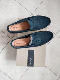 Mocassini Clarks uomo US 9,5 - nuovi