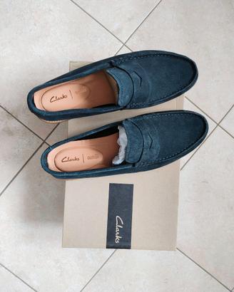 Mocassini Clarks uomo US 9,5 - nuovi