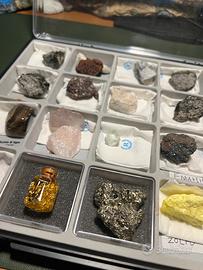 Minerali da collezione - cristalli/rocce