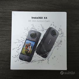 Insta360 X4 + Kit Neve + Lenti Premium e Sgancio R