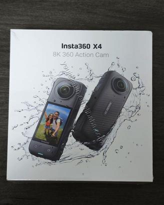 Insta360 X4 + Kit Neve + Lenti Premium e Sgancio R