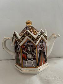 Teiera James Sadler Enrico VIII e le sue mogli