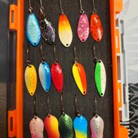 15 Spoon Trout-Area / Spinning + Box Spoon