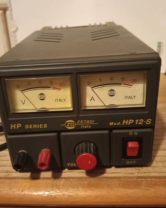 Alimentatore Stabilizzato Zetagi HP 12-S – 4÷17 V