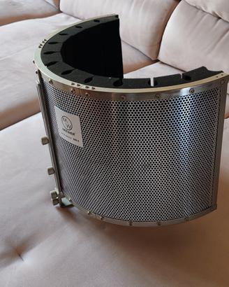 Schermo fonoassorbente per microfono