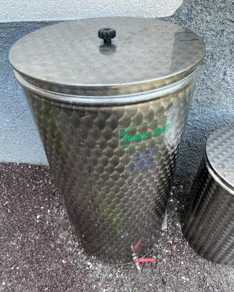 Botte acciaio inox, 200 litri