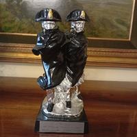 STATUETTA "CARABINIERI NELLA TORMENTA"