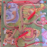 GIOCO TAVOLA IN LEGNO SPOSTA LA PALLINA