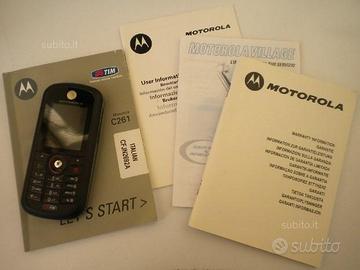 Cellulare originale MOTOROLA C261 in box