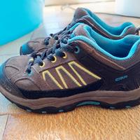 scarpe trekking bambino 32 CMP blu azzurre