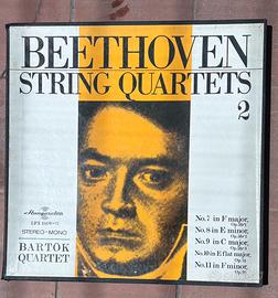 LP Beethoven String Quartets vol.2 Hungaroton