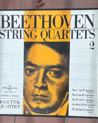 LP Beethoven String Quartets vol.2 Hungaroton
