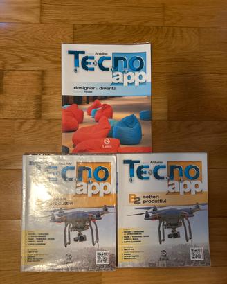 Libri scolastici tecnologia Techno App B1+B2+ Des