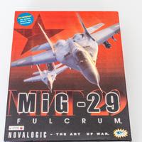 MiG-29 Fulcrum PC Big Box NovaLogic (1998) + F-22