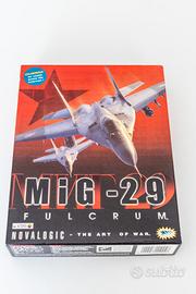 MiG-29 Fulcrum PC Big Box NovaLogic (1998) + F-22