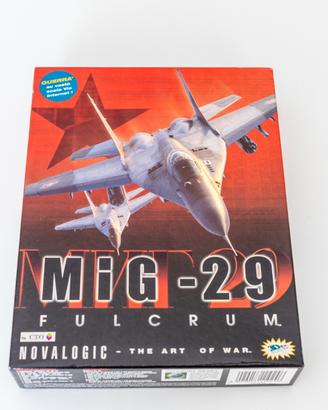 MiG-29 Fulcrum PC Big Box NovaLogic (1998) + F-22