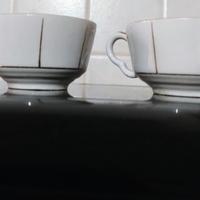 Antica coppia Tazzine Richard Ginori Porcellana