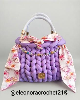 chunky bag Lilla fatta a mano