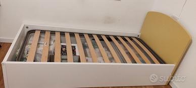 Letto singolo contenitore