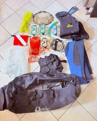 Kit set Snorkeling / Subacquea