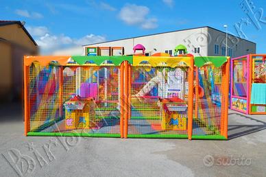 Gioco Struttura Cannoncini Spara Palline x Bambini