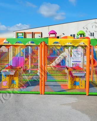 Gioco Struttura Cannoncini Spara Palline x Bambini