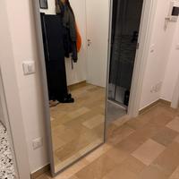 Specchio Acciaio 150x63cm 50€