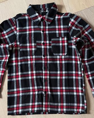 Camicia flanella a quadri tezenis 8-9 anni (134 cm