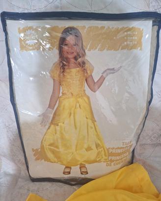 vestito di carnevale Belle taglia 5/6 anni