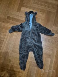 Orsetto marrone travestimento carnevale H&M