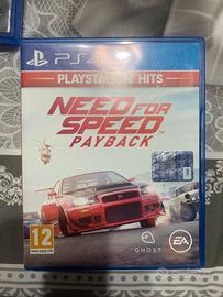 NEED FOR SPEED PAYBACK PS4