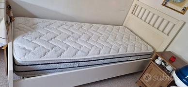 letto singolo+ materasso e rete