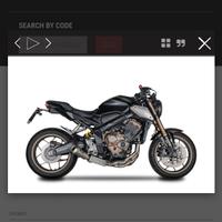 scarico cb650r cbr650r