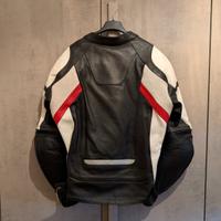 Giacca moto in pelle 