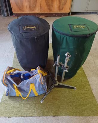 n.2 Congas Cōda e n.2 Bongo RhythmTech