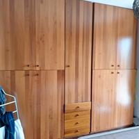 camera da letto vero legno massello