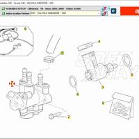 Valvola iniezione Aprilia Scarabeo 50 Ditech AP3AE