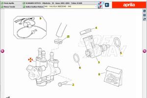 Valvola iniezione Aprilia Scarabeo 50 Ditech AP3AE