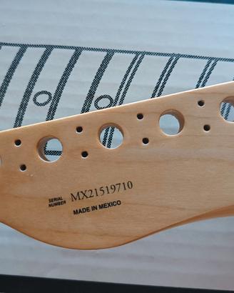 Manico Fender Telecaster Baritona Conversion
