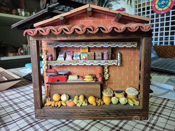 miniatura negozio alimentari Cuba