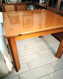 TAVOLO DA PRANZO ELEGANTE IN NOCE 8 POSTI