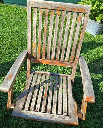 set 6 sedie giardino teak Victoria