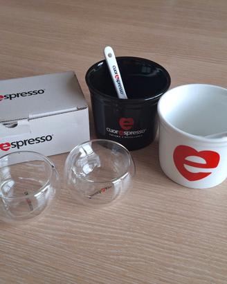set caffè Cuore Espresso