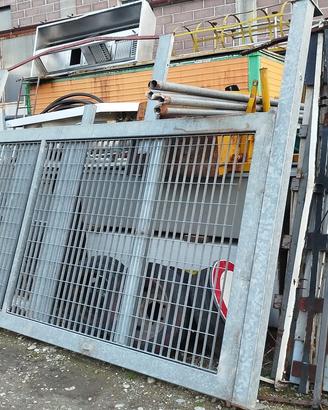 cancello zincato scorrevole